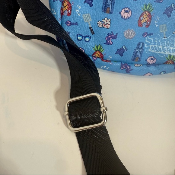 SpongeBob SquarePants Under the Sea Vegan Leather Crossbody Bag - Picture 3 of 5